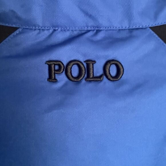 Ralph Lauren Polo Golf Jacket Men’s Size Medium Blue Full Zip Long Sleeve - Picture 12 of 16